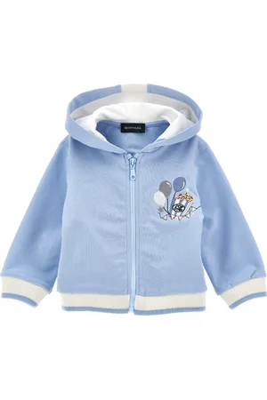 MONNALISA Sweat à capuche bicolore