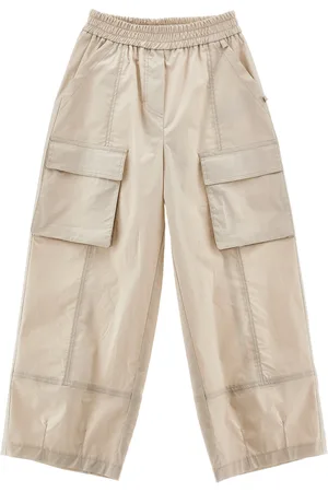 MONNALISA Pantalon cargo en toile parachute