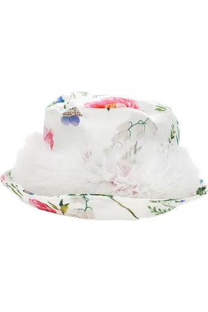 MONNALISA Bonnet en satin à volants