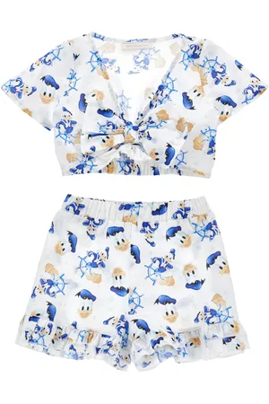 MONNALISA Ensemble de plage en mousseline Donald Duck