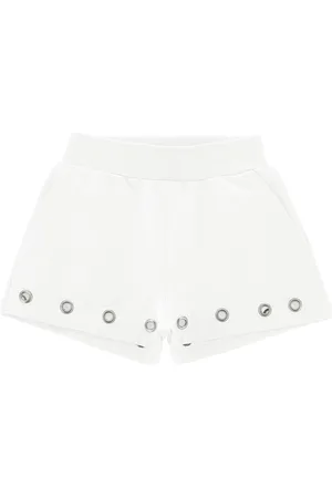 MONNALISA Short en point de Milan avec voiles