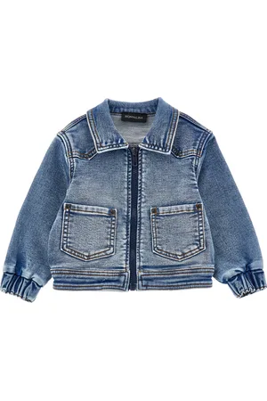 MONNALISA Veste en jean zippée