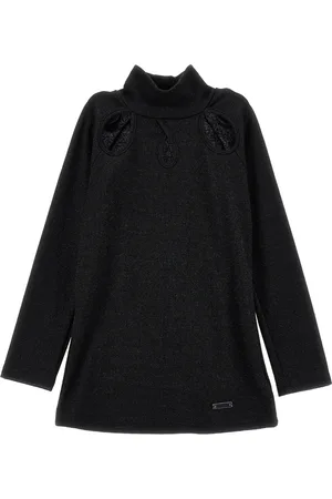 MONNALISA Col roulé à découpes en lurex