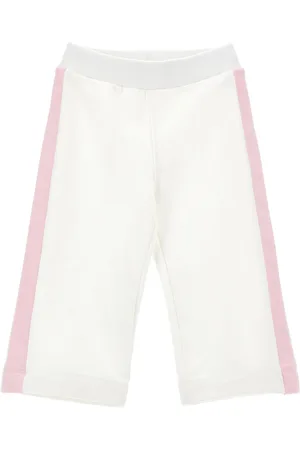 MONNALISA Pantalon coupe palazzo en molleton