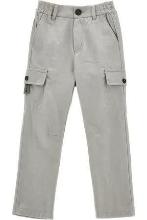 MONNALISA Pantalon en flanelle avec poches cargo