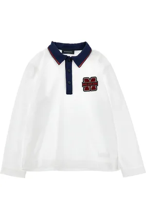 MONNALISA Polo en piqué avec patch logo