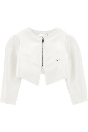 MONNALISA Boléro en tissu enduit avec zip