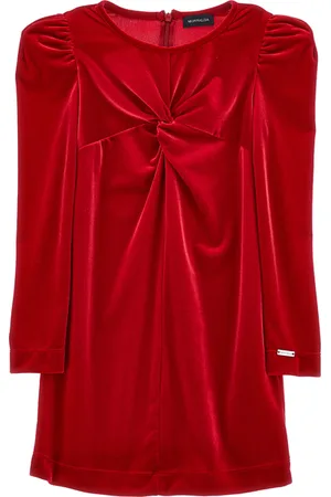 MONNALISA Robe chenille coupe empire