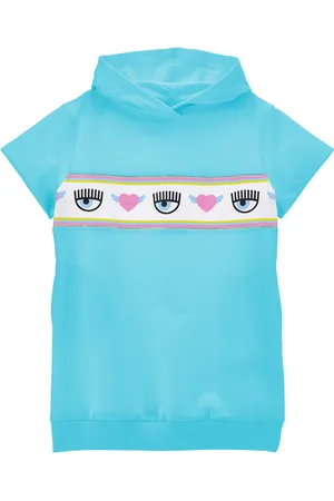 Chiara Ferragni Robe à capuche CFMaxilogomania
