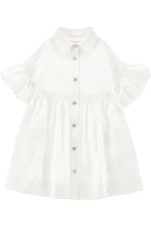 MONNALISA Robe chemise en tissu stretch