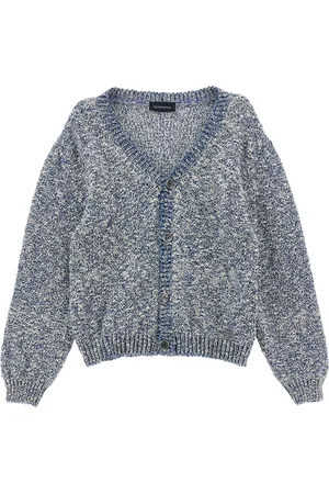 MONNALISA Cardigan en coton bouclé