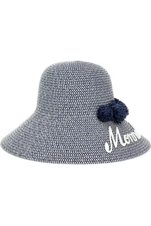MONNALISA Chapeau à pompon en paille