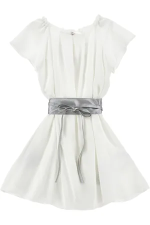 MONNALISA Robe Rasetto avec ceinture