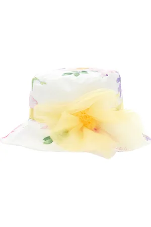 MONNALISA Chapeau en popeline imprimé floral