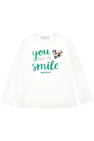 MONNALISA T-shirt You Make Me Smile