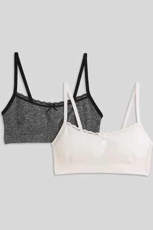 Monoprix Lot de 2 brassières sans coutures avec dentelle