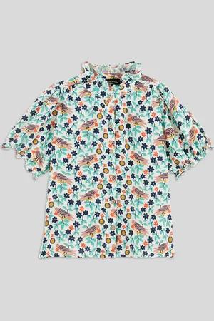 Monoprix Chemise en gaze de coton, coton issu de l
