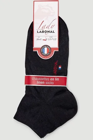 Labonal Paire de socquettes en Lin