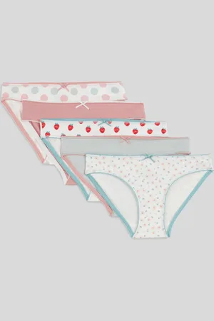 Monoprix Lot de 5 culottes imprimées en coton BIO GOTS