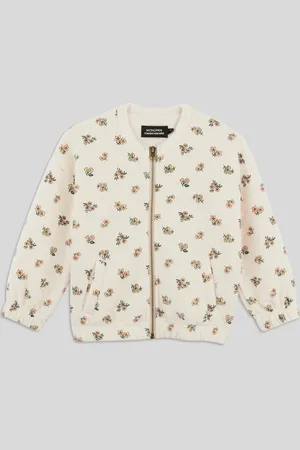 Monoprix Cardigan imprimé matelassé contenant du coton BIO