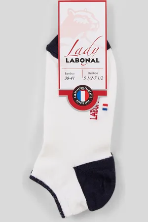 Labonal Paire de mini-socquettes en bambou
