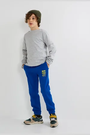 Monoprix Jogging en molleton uni en coton BIO GOTS