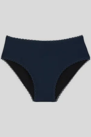 REJEANNE Culotte menstruelle flux abondant en microfibre et coton Rejanne, certifié OEKO-TEX