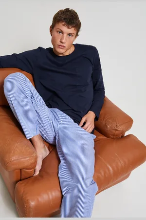 Monoprix Pyjama manches longues et pantalon en coton BIO GOTS