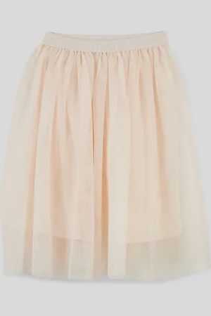 Monoprix JUPON EN TULLE BRODE