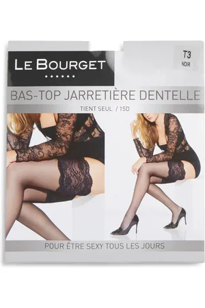 Le Bourget Bas-top jarretière dentelle, , 15D