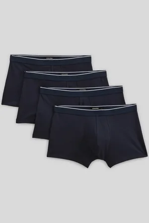 Monoprix Lot de 4 boxers en coton, certifié OEKO-TEX