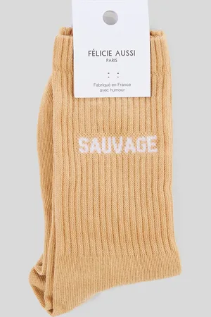 Félicie Aussi Paire de chaussettes à message