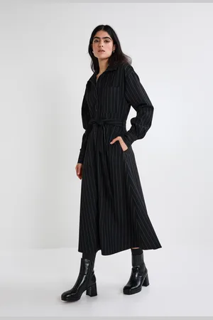 Monoprix Robe cintrée rayée