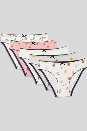 Monoprix Lot de 5 culottes imprimées en coton BIO GOTS