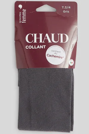 Monoprix Collant contenant du cachemire CHAUD