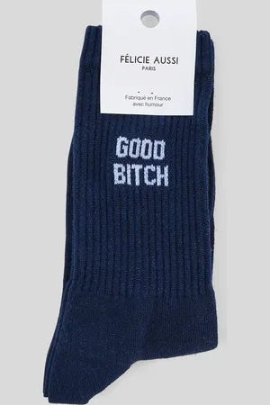 Félicie Aussi Paire de chaussettes à message