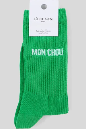 Félicie Aussi Paire de chaussettes à messages