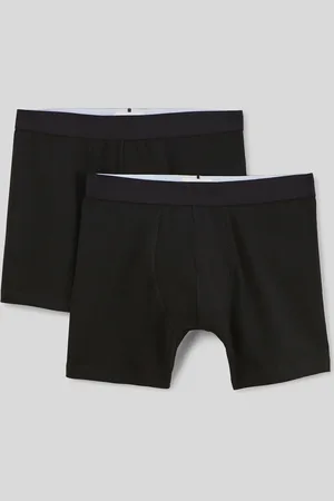 Monoprix Lot de 2 boxers long premium en coton BIO