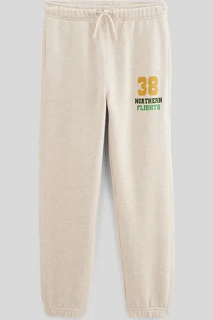 Monoprix Jogging en molleton uni en coton BIO GOTS