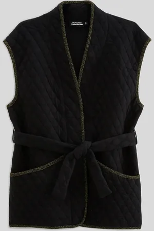 Monoprix Gilet sans manches ceinturé
