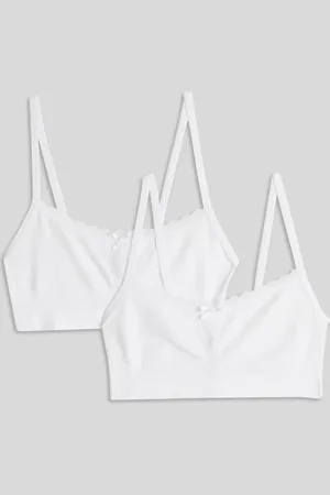 Monoprix Lot de 2 brassières sans coutures avec dentelle