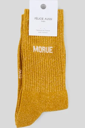 Félicie Aussi Paire de chaussettes à message