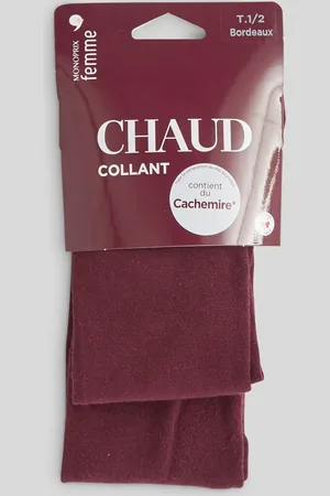 Monoprix Collant contenant du cachemire CHAUD