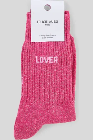 Félicie Aussi Paire de chaussettes à message