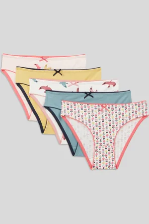 Monoprix Lot de 5 culottes imprimées en coton BIO GOTS