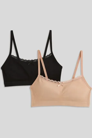 Monoprix Lot de 2 brassières sans coutures avec dentelle