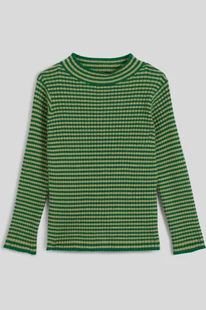 Monoprix Sous-pull col montant rayé