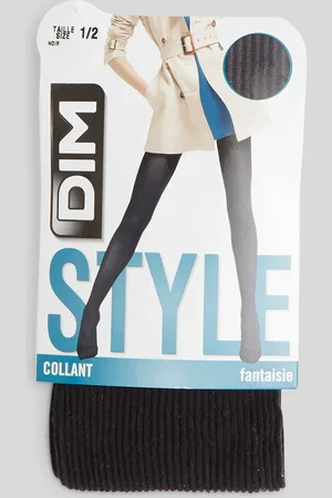Dim Collants opaques cotelé