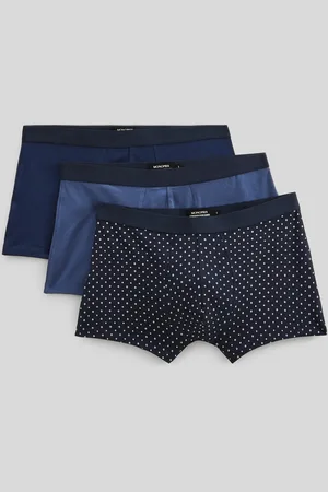 Monoprix Lot de 3 boxers fantaisie en coton BIO GOTS