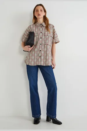 Monoprix Chemise manches courtes imprimé, certifié Oeko-Tex